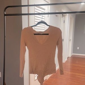 Cream bodysuit